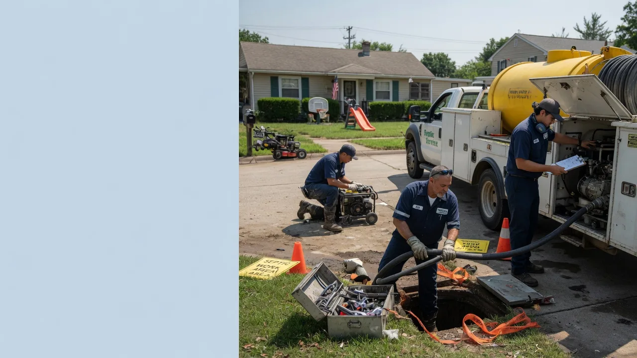 Septic Tank Pumping in Perryopolis, PA near me